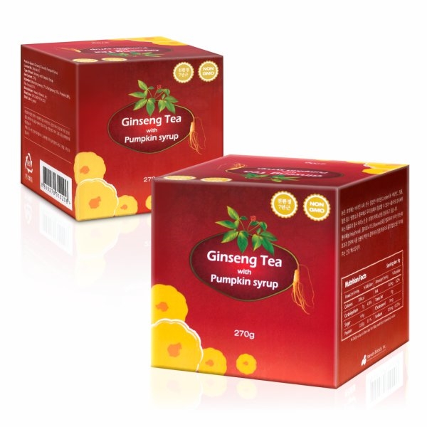 «Ginseng Tea» — Женьшеневый (17,7%) чай в тыквенном желе  
