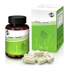 Fucoidan + Seaweed Calcium, 90 капсул