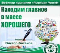 Вебинар 15 июня 2017 года. "Находим Главное в массе хорошего"