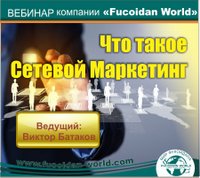 Вебинар 28 сентября 2017 года. "Что такое Сетевой Маркетинг"