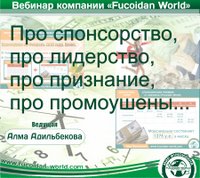 Вебинар 27 февраля 2018 года. "Про спонсорство, про лидерство, про признание, про промоушены..."