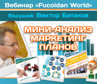 Вебинар. "Мини-анализ маркетинг планов"