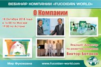 Вебинар 18 октября 2018 года. "О компании"